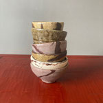 丹波陶磁　ぐい呑6種