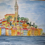 Rovinje, Aquarell (2020)