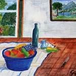 Stilleben, Acryl, (2022)