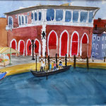 Venedig, Pescheria II, Aquarell (2023)