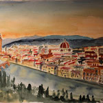 Florenz, Aquarell (2022)