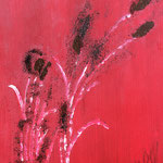 Binsenweisheit, Acryl mit Kaffeesatz, 2014 (verkauft P.T., B.S.)