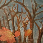 Jahreszyklus, Herbst, Acryl(2014)