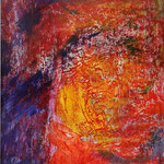 Auferweckung (2021) Acryl mit Ölpastell