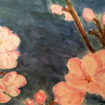 Jahreszyklus, Frühling, Acryl (2014)