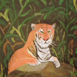 Tiger, Acryl  (2014)