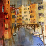 Venedig, Canale III, Aquarell (2016)