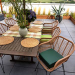 Sitzerhöhung auf der Terrasse