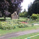 Der Goete-Park mit Denkmal