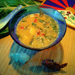 Mangold-Tofu Suppe