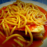 Spaghetti on Toast