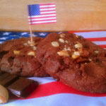 Triple-chocolate-chip-cookie