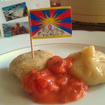 Momos mit Achar