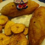 Carimañola mit Patacones