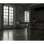 Vue de la chambre de Jean-Jacques Rousseau au Mont Louis - Montmorency © Jérôme Le Tellier