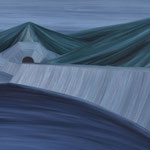 トンネル：Tunnel　　2013　　oil on canvas　　72.7 x 116.7 cm