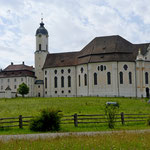 Die Wieskirche   (zum gegeißelten Heiland auf der Wies)