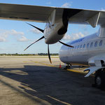 Unser Flugzeug von Havanna nach Nassau (Our Airplane from Havana to Nassau)