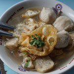 Bakso, Nudelsuppe mit Fleischbällchen