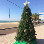 Weihnachtsstimmung am Strand