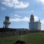 Blick auf das ehemalige Schloss und Lighthouse