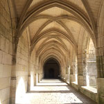 Der Bogengang von der Kathedrale von Luçon