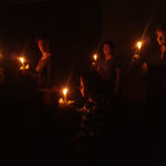 Dansend geven we het licht door, kerst 2012