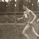 Michel SERVET Quimper 1966 Championnats de France Scolaires de cross