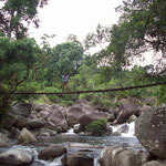 Monkey bridge in Kham Duc, Easy Riding with Uncle Nine