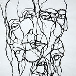 27 x 35,5 cm, Tusche auf Papier, 2012