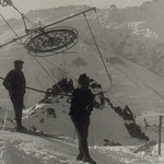 Arrivée du téléski des 2 têtes aux arcs 1600