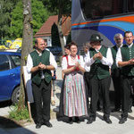 Verabschiedung der Musiker 