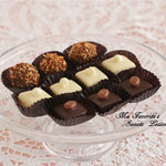 ２月　チョコレート特別レッスン　トリュフ・リカール、ヨーグルト、Caféの３種類