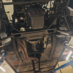 Der Motor ist wieder an seinem Platz