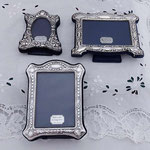 Vintage Sterling Silber Bilderrahmen aus England