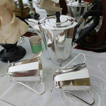 Art Deco versilbertes Kaffeeservice