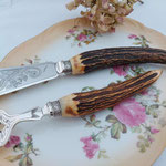 Antikes Fischvorlegebesteck aus England