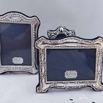 Vintage Sterling Silber Bilderrahmen aus England