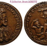 Médaille représentant Henri IV, roi de France de 1589 à 1610