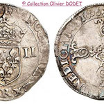 Quart écu Henri IV 1606 R ( SAVLA)