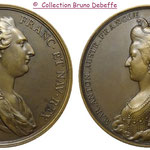 Médaille Louis XVI Marie Antoinette
