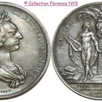 Médaille Louis XV Fondation de l'Académie Royale de Chirurgie Paris 1731