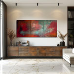 It's wonderful Life, Acryl, 3 mal 80 x 60 x 4 cm