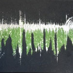 Ohne Titel, Acryl, Strukturmasse, 50 x 100 x 2 cm