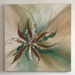 Ohne Titel, Acryl, 70 x 70 x 4 cm