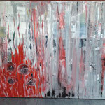 "Feuer" -  Acryl, 70 x 100 x 4 cm