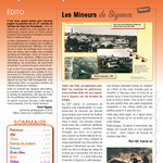 Mise en page du journal Les écoliers prennent la plume