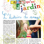 Animation d'ateliers avec les enfants et création de la Gazette du centre social La Louette à Forcalquier