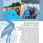 Association Osmose Cambodge. Mise en page de la lettre de liaison l'Osmosienne.