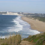 Salgado beach, nahe dem Ferienhaus die Atlantikküste Portugal